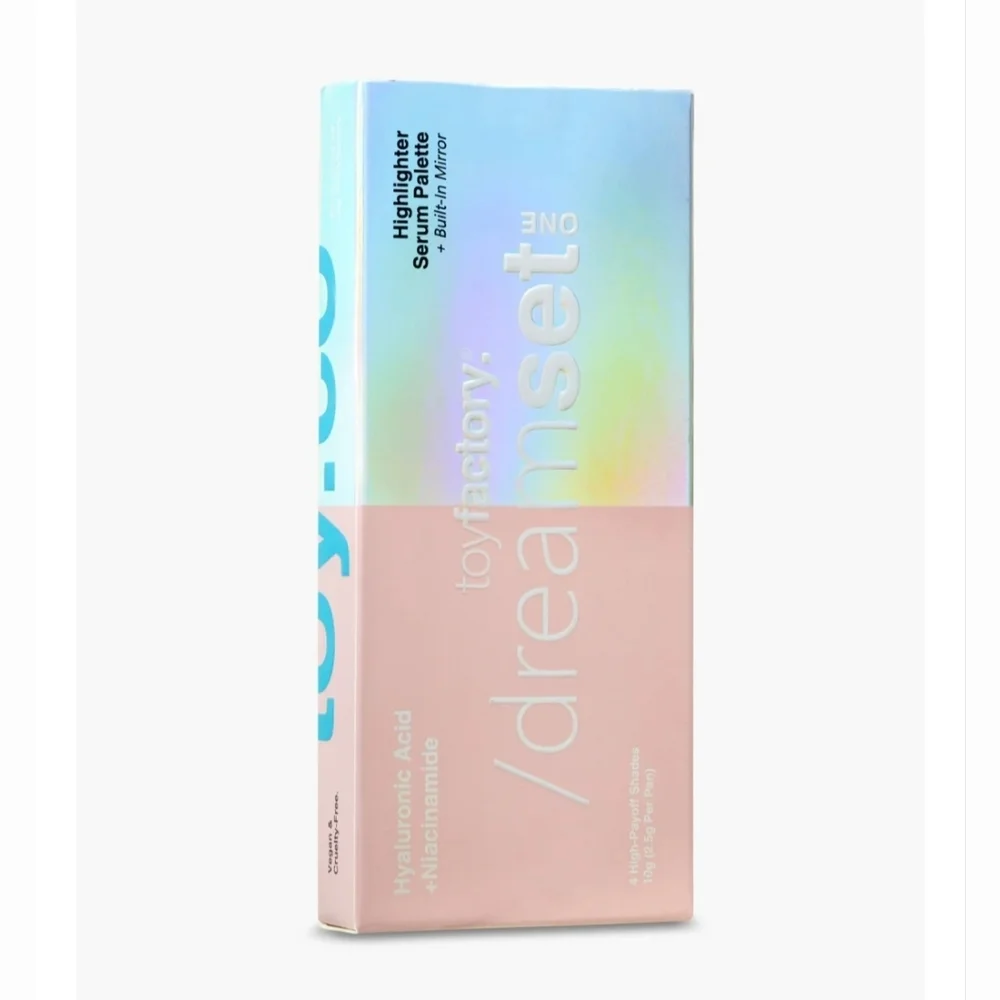 Toyfactory Dreamset Highlighter Serum Palette 4 High Payoff Shades